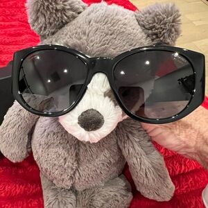 CHANEL Black Sunglasses